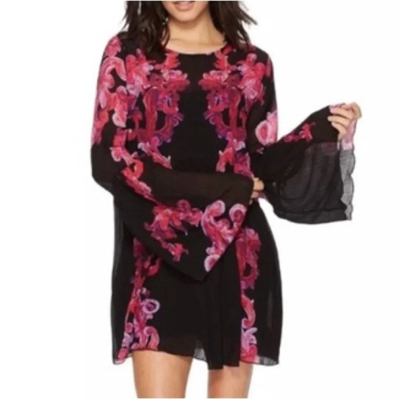 FP Symphony Bell Sleeve Slip Dress - Picture 2 of 8